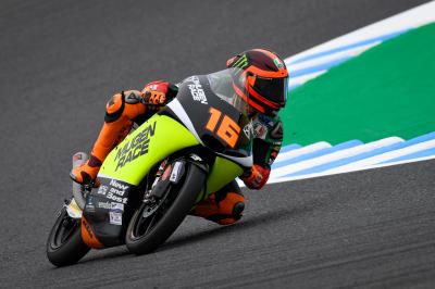 Migno motors to Motegi top spot in frantic Moto3™ FP2