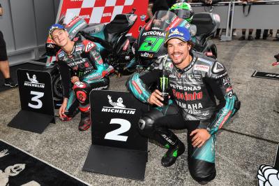 Morbidelli e Quartararo conquistano la prima fila