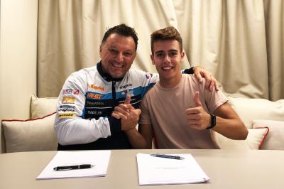 Alcoba steigt mit Gresini in die Moto3™Weltmeisterschaft ein