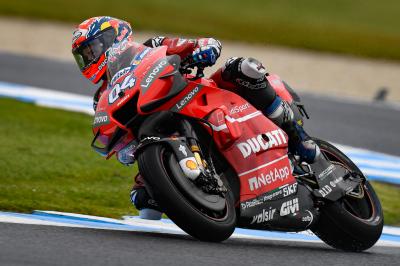 Ducati rompe los pronósticos con un triplete en el Top 5