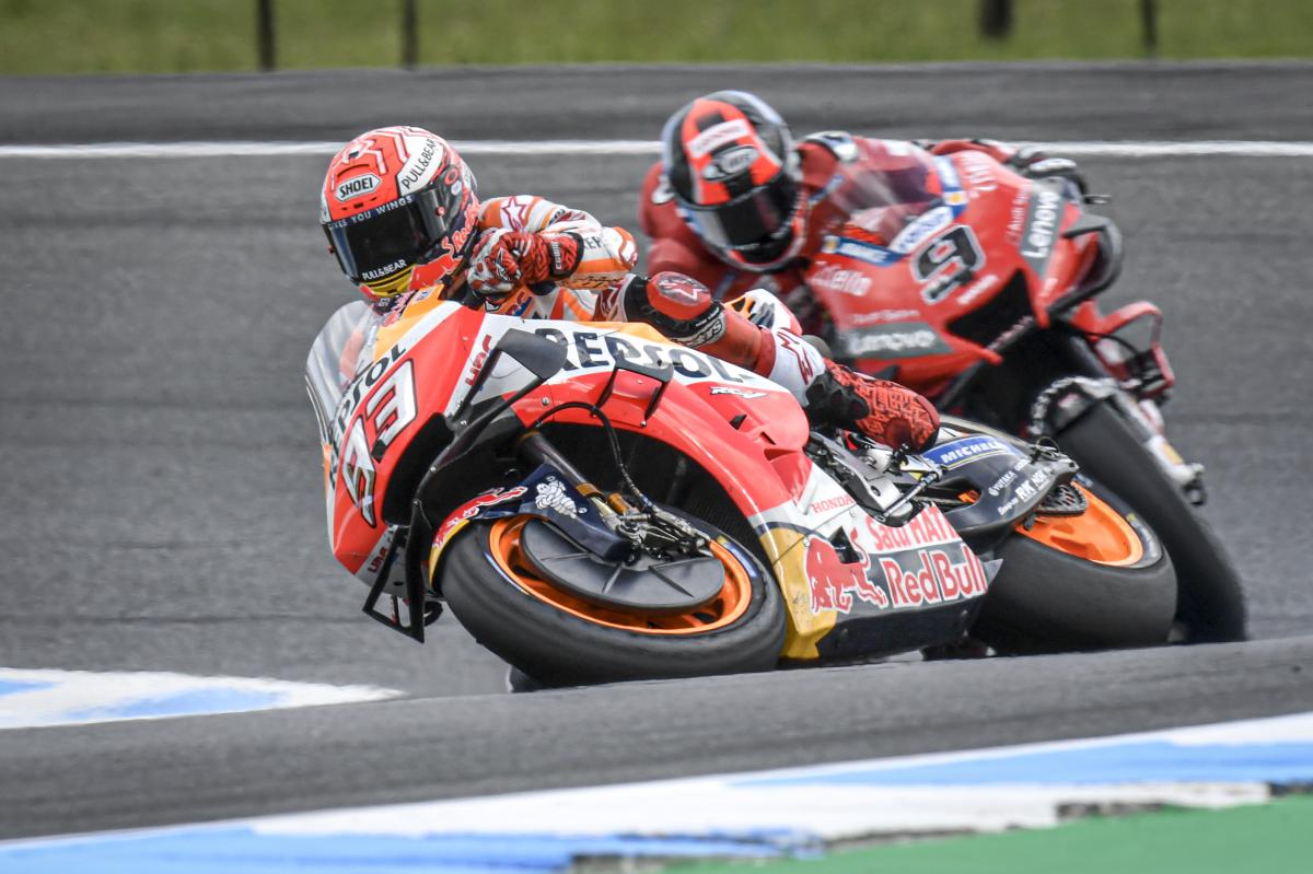 The fans go wild... A new Marquez record: 70º lean angle! | MotoGP™