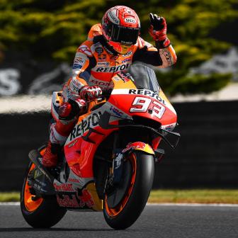 Marquez fastest in red-flagged FP4 at Phillip Island