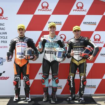 Ramirez braves tricky conditions to claim debut Moto3™ pole
