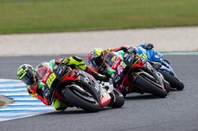 Aprilia gana confianza con su mejor botín en MotoGP™
