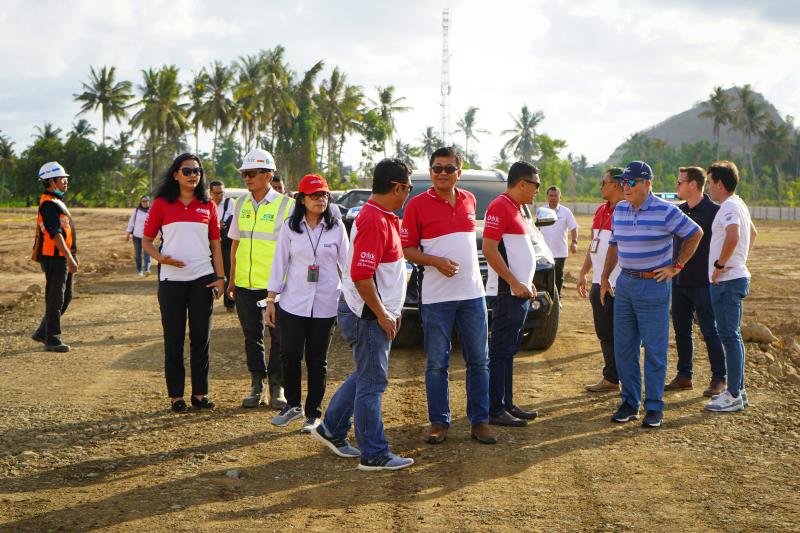 Bos Dorna Sports mengunjungi sirkuit Mandalika, Lombok.