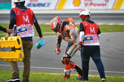 Alpinestars release data of Marquez’ Sepang crash 
