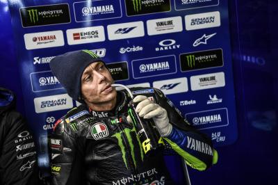 2 Stürze an Tag 1 für Rossi in Valencia