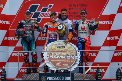 Moto GP - 801 and counting: Honda's MotoGP™ journey continues - Interdeportes 4 20 fabio quartararo 43 jack miller aus 93 marc marquez esp gp 0487 0.small