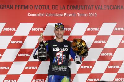 MotoE™ : Les premiers mots du vainqueur de l'édition 2019
