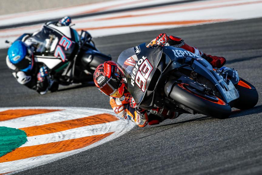 Marc Marquez,Alex Marquez, Valencia MotoGP™ Official Test © Jaime Olivares