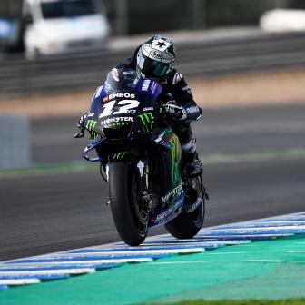 Jerez Test: Viñales 0.7 clear of Quartararo on Day 1