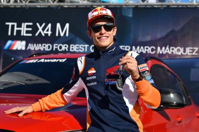 Márquez de nouveau primé au BMW M Award