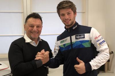 Zaccone desembarca en MotoE™ con Trentino Gresini