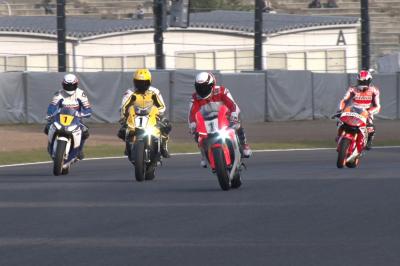 Wayne Rainey rides for the first time in 26 years at Suzuka