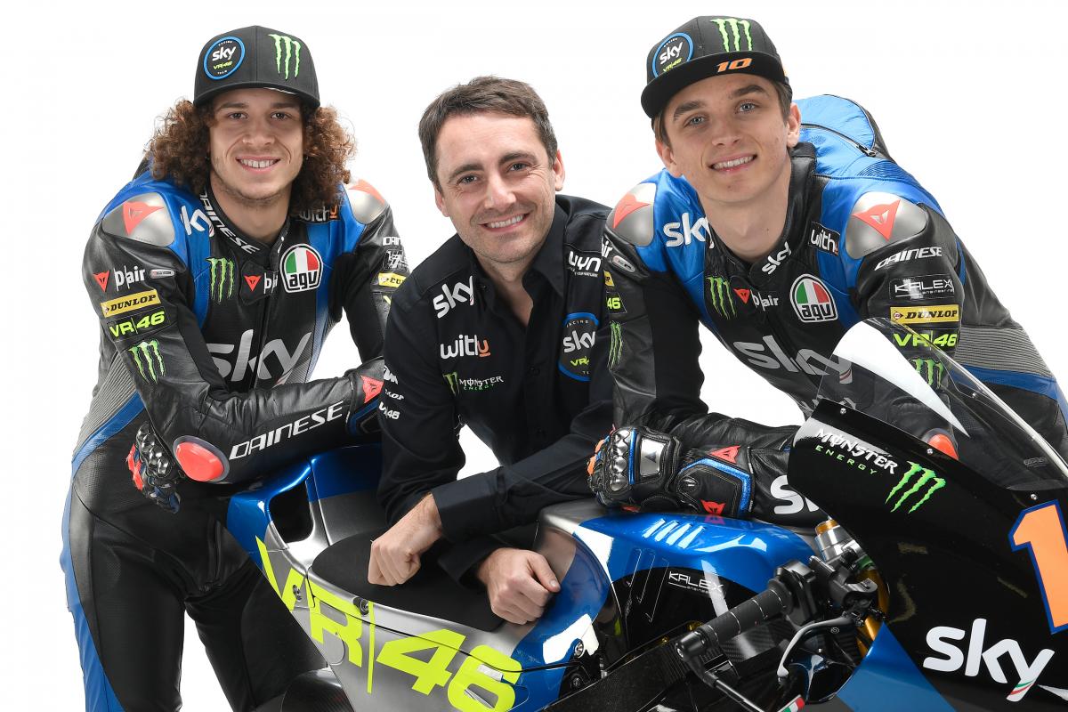 SKY Racing Team VR46 unveil 2020 liveries | MotoGP™