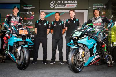 Petronas Yamaha Srt Launch 2020 Bikes On Home Turf Motogp