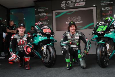 Petronas Yamaha SRT desvela sus nuevas armas en casa