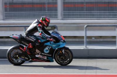 Quartararo va subito al massimo a Sepang