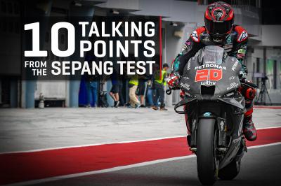 10 things we learned from the 2020 Sepang Test !