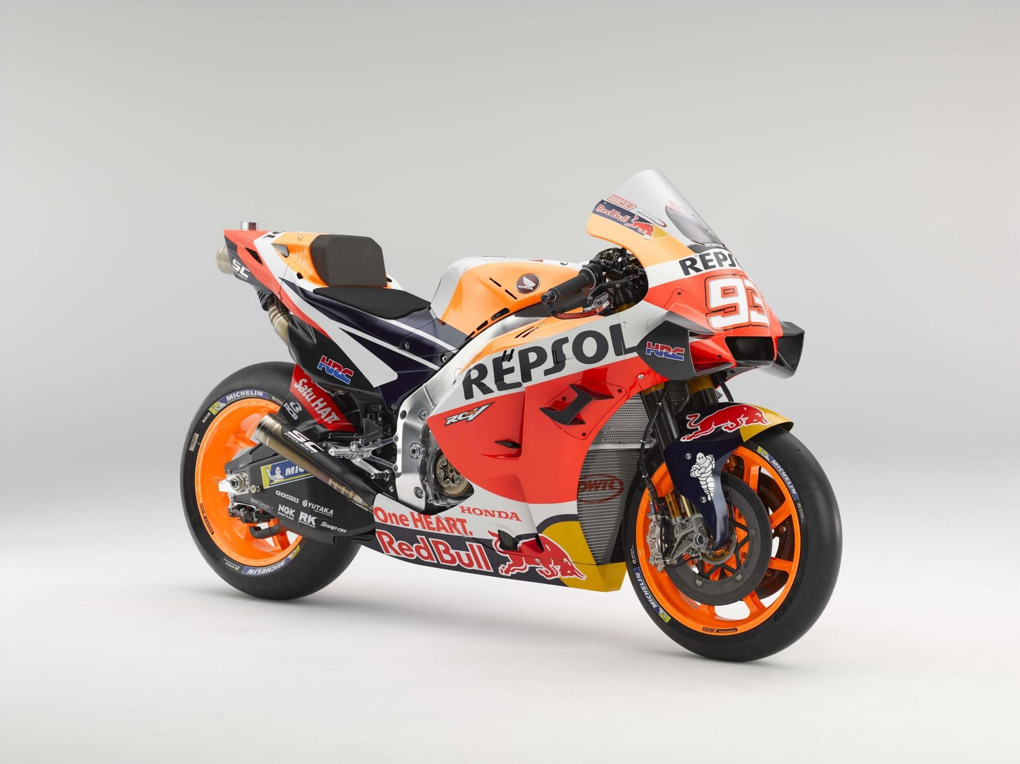 Repsol Honda bike evolution MotoGP™