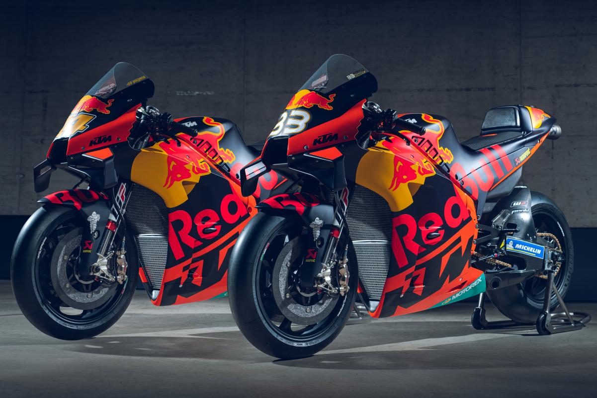 Red Bull Ktm Factory Team S Colours Motogp