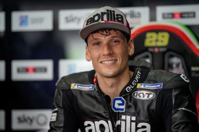 Aprilia confirma a Savadori como piloto probador de MotoGP™