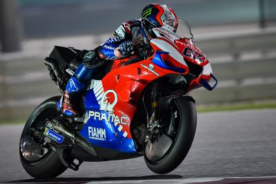 Bagnaia decolla con la Ducati in Qatar