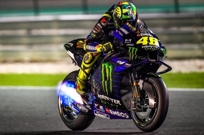 Rossi: "Me siento bien con la moto"