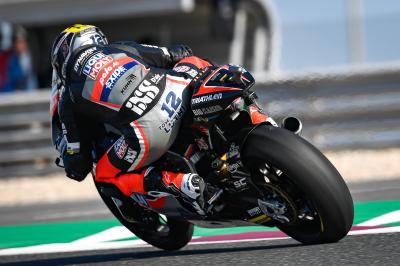 Luthi parte alla carica ed è il più veloce a Losail