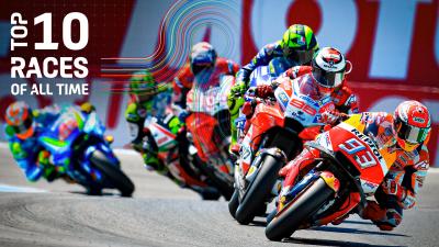Gratis, le dieci gare più belle della storia del MotoGP™
