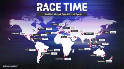 Dónde y cómo ver el Gran Premio Virtual Red Bull de España