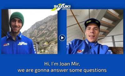 イタリアのサッカーチームがスズキのタイトル獲得を祝福 Motogp