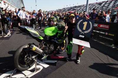 Carrasco, una pionera que mantiene vivo el sueño de MotoGP™