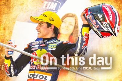 On this day: Marc Marquez' first World Championship victory