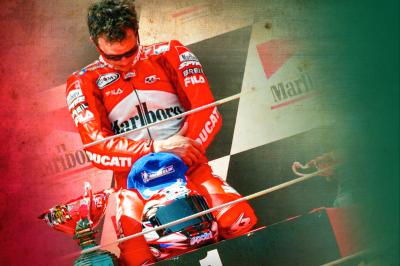 Ein unvergesslicher Tag für Ducati und Capirossi