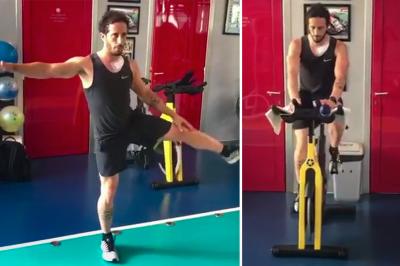 No time to rest: Dovizioso hits the gym after surgery 