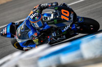 Marini parte in quarta e domina il venerdì a Jerez