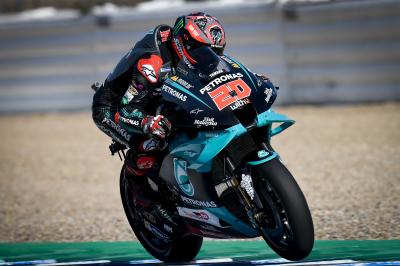 Quartararo prepara il passo per firmare la pole a Jerez