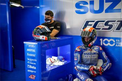 Rins, un infortunio mette fine al suo GP Red Bull de España