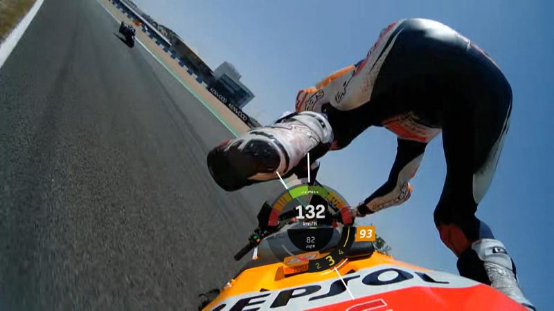 マルケス兄が転倒で右腕の上腕骨を骨折 Motogp