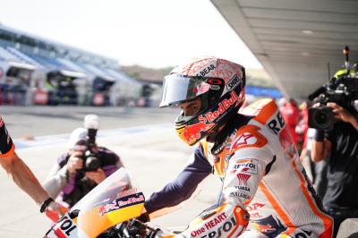Le reazioni sui social dopo la caduta di Marquez a Jerez