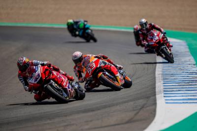 P16 to P3: Marc Marquez carves up the field in Jerez
