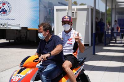 Márquez, declarado apto para el GP de Andalucía
