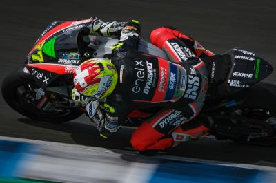 Aegerter irrompe in MotoE™ e domina la FP1