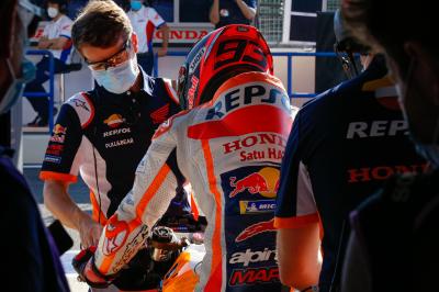 Marquez torna in pista a Jerez: il rumore che genera in rete