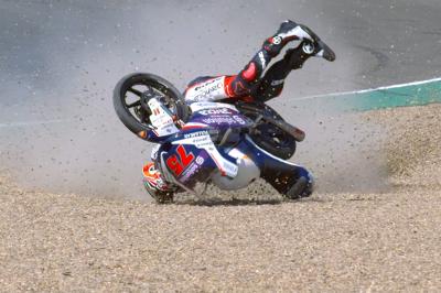 Moto3™ : Le leader du Championnat à terre