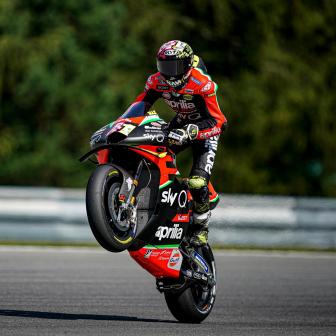 Aleix Espargaro Seals Equal Best Q2 Result For Aprilia Newsmoto Com