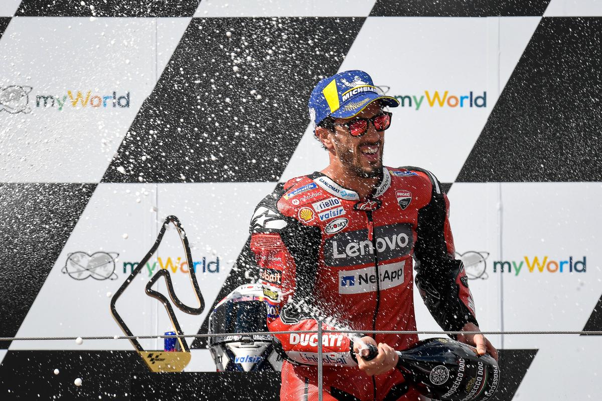Undaunted: Dovizioso wins dramatic Austrian Grand Prix | MotoGP™