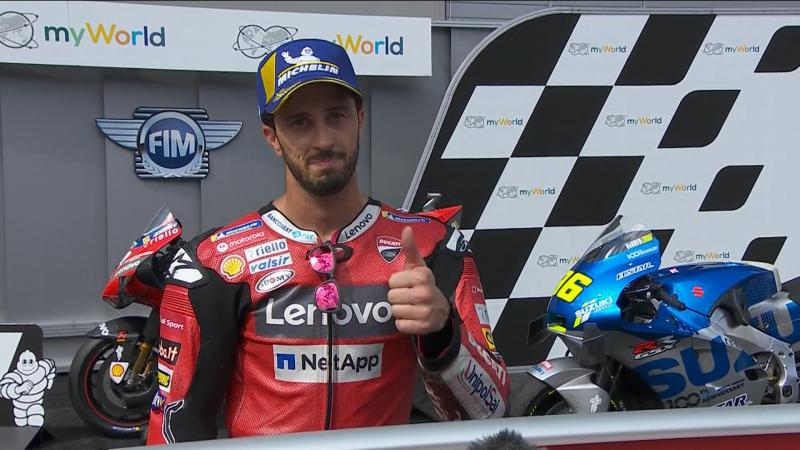 Undaunted Dovizioso Wins Dramatic Austrian Grand Prix Motogp