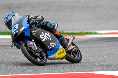 Moto3™ - GP d’Autriche : Vietti excelle au warm-up
